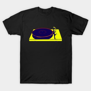 Turntable - Primary Colors T-Shirt